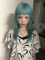 キルトプラスリム(Qilt+LIM)&nbsp;ミントグリーン×ロングレイヤー