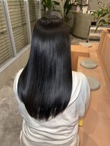 トゥーリ 城南樋井川店(tuuli)&nbsp;髪質改善縮毛矯正/セミロング/暗髪ヘア