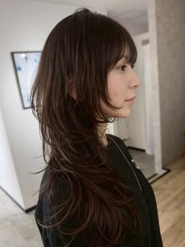 エトワ 中央店(etoi) 大分韓国かき上げレイヤーカット大人レイヤー顔まわりレイヤー