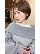 ダム(DaM)&nbsp;ショートボブ髪型20代30代40代50代前髪あり前髪な し面長丸顔