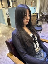 ペッツショコラ(PETZ chocolat) レイヤーカット ロング 黒髪 トリートメント