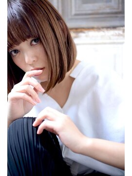 ミラバイグリーン(Mira by green) natural×ボブ♪