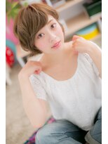ミック ヘアアンドビューティー 大山店(miq  Hair&Beauty)&nbsp;女の子ショートで☆妹系★愛され顔a