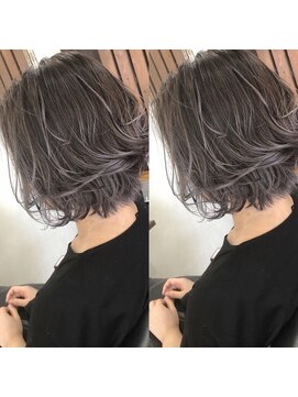 リズ オブ ヘアー(Lis of hair) レイヤーボブ☆ハイグラ【大橋】＠lis_oohashi