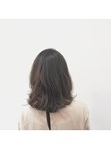 ミディアムパーマスタイル