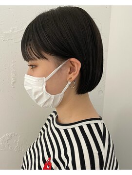 カウチ 板橋本町店(kauti) ぱつっとミニボブ