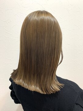 シエル 立川店(CIEL) 《CIEL由井》1ブリーチ×ミルクティーベージュ