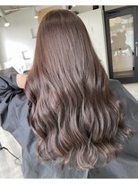 ラフ 難波店(LAFF)&nbsp;#黒髪#ボブルフ#ネビージュ#小顔#ワンレン