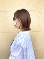 ナイアバイアヌエヌエ(naia by anuenue)&nbsp;【酸性ストレート×切りっぱなしボブ】