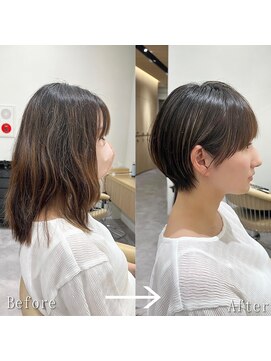 ロンドプロフィール 浦和(Lond profil) Lond.海気 大人丸みショート