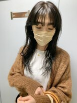 イオエ(ioe)&nbsp;黒髪/ボブルフ/ネビージュ/小顔/ワンレン/髪質改善/グレージュ