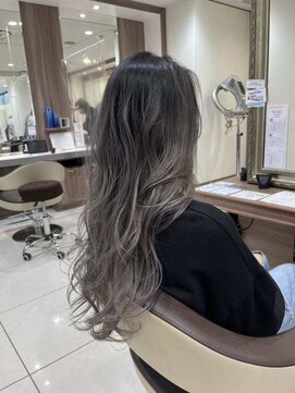 アッシュ 鶴ヶ峰2号店(Ash) スーパーロング×バレイヤージュ