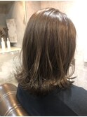 外ハネ切りっぱなし