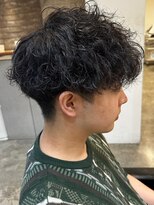 ニアウ 太田店(Niau)&nbsp;ツイストスパイラルパーママッシュメンズパーマ波巻きパーマ