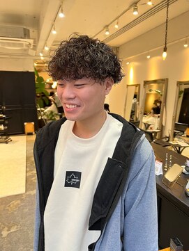 グリーン 高田馬場(green) 存在感◎強め波巻きパーマ