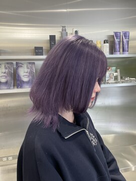 ゼスト 八王子店(ZEST) ラベンダーカラー/ケアブリーチ【藤野はるひ】