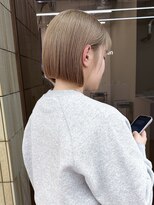 パークレーン アイス イヴェン(park lane ICI yeven)&nbsp;ミニボブ　切りっぱなしボブ　ハイトーンボブ/momoka
