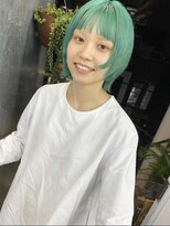 フィン(fin,)&nbsp;fin,/ブリーチ/パーマ/ハイトーン/ダブルカラー/インナーカラー