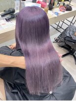 エレン 新百合ヶ丘店(ELEN)&nbsp;色落ちまで綺麗なラベンダーカラー