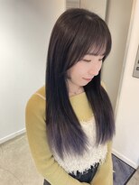 アヴァンスアンス 広島袋町店(AVANCE.ens)&nbsp;グラデーションカラー 紫