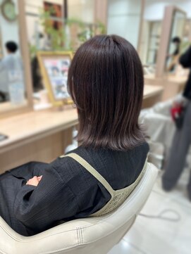 アッシュ 行徳店(Ash) ハイライトバイオレットグレー