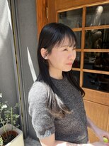 ウィーク 梅田(UiiC)&nbsp;透明感ブルーグレージュ【uiic stylist rira】