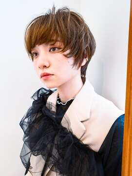 ロンドアンメゾン 原宿(Lond un Maison.) ショート/マッシュショート/ニュアンスパーマ/ハイトーン[原宿]