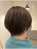 ショートカット丸みショート耳掛けひし形小顔長岡/新潟/宮関