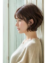 シェブル(che/ble) 上品ショートボブ30代40代50代川口駅白髪染め髪質改善ヘッドスパ