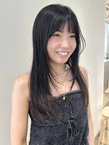 シテン(SITEN)&nbsp;ロングヘア/レイヤー/ブラック