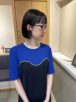 スムーク(smuk)&nbsp;【smuk/岩澤美紅】ミニボブ/ぷつっとカット/フルバング