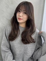 ソヨン 本厚木店(SOYON)&nbsp;ダークアッシュ×外ハネリバース巻き