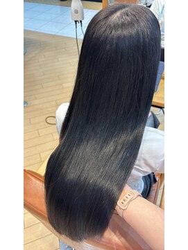 ユニ バイ マグ 長野店(Uni.by Mag) 30代40代大人可愛い髪質改善カラーラベンダーグレージュ透明感