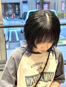 スーリール 東比恵店(Sourire) ツートーンウルフ