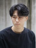 爽やかセンターパート
