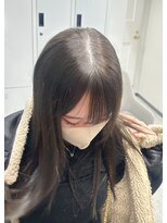 クレット(CLETO)&nbsp;ブリーチ無しダブルカラーでオリーブ◯   HONOKA