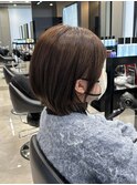 丸みショート/多毛でもできるショート/髪質改善/縮毛矯正/韓国