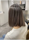 ハイライトバレイヤージュダブルカラーケアブリーチ20代30代