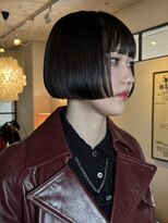 ドロップ(drop)&nbsp;モードにこなれ感　ミニボブ　ぱつっとボブ【表参道/青山】