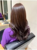 髪質再整カラー/深みブラウンカラー/艶感