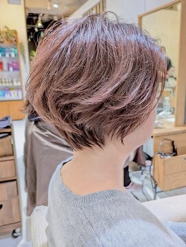 ヘアリゾート粋 リマ 銀座店(lima) 【粋lima銀座店 】大人ショート/立体感/ふんわり仕上げ