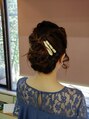 ヘアースタジオエイブル ヘアセットです