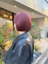 オムズポカ 栄矢場町店(OM's poka)&nbsp;ピンクカラー／ボブ