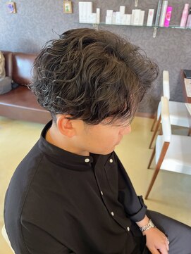 浪漫館 アールズコート(R's Court) メンズ　ニュアンスパーマ 伊達　1/10