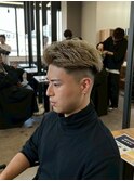 七三フェード ビジネスマン メンズカット フェードカット
