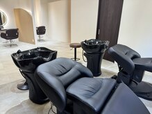 ミストプラス(MIST+)の雰囲気（フラットタイプのシャンプー台で癒されてください♪）