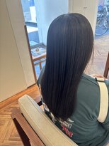 リシェールグリーン 越谷花田店(RICHAIR GREEN)&nbsp;くびれヘア/アプリコットオレンジ/ハイライトカラー/北越谷