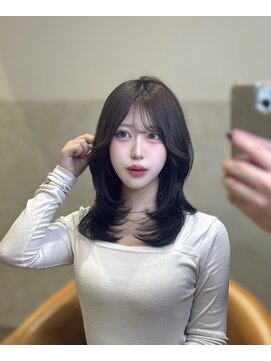 ユーザ(YUZA) 韓国風ミディアム