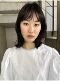 イメチェン/ピンクベージュ/アンブレラカラー/前髪/銀座
