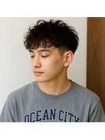 スープレックス ヘアーデザイン(SOUPREX HAIR DESIGN) ツーブロックメンズパーマ 20代 30代 40代 50代 60代 学割